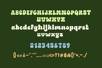 Sundrops Display font