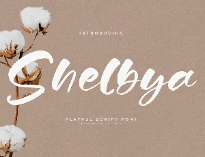 Shelbya font