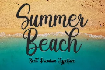 Summer Beach font