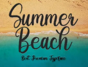 Summer Beach font