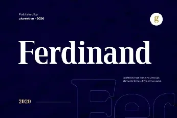 Ferdinand font