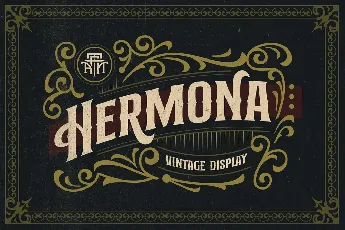 Hermona Vintage Display font