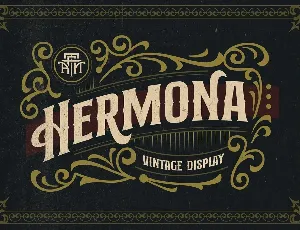 Hermona Vintage Display font