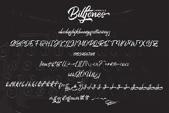 Billjones font