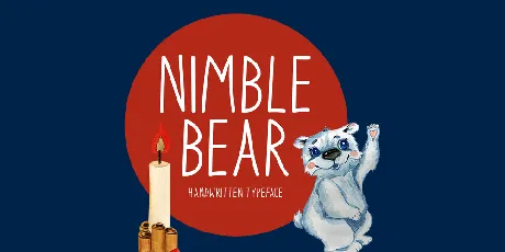 Nimble Bear font