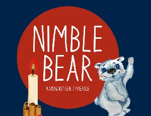 Nimble Bear font