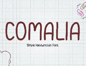 COMALIA font