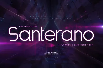 Santerano font