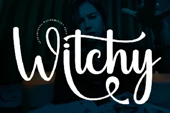 Witchy Script font