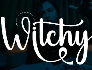 Witchy Script font