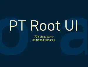 PT Root UI font