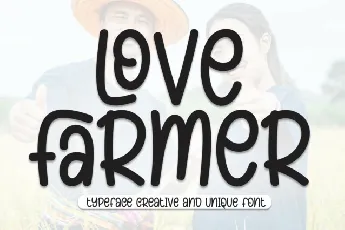 Love Farmer Display font