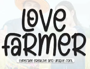 Love Farmer Display font