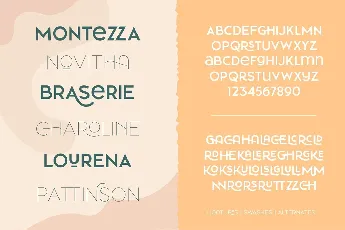 Cherione Sans Serif Family font