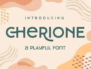 Cherione Sans Serif Family font