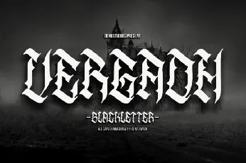 Vergaoh font