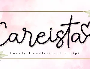 Careista font