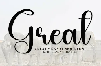 Great Script font