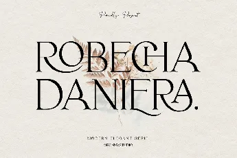 Robecha Daniera font