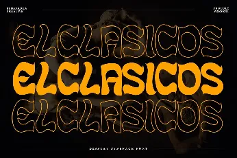 ELCLASICOS DEMO font