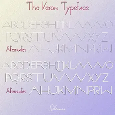 Veron font