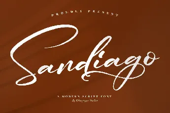 Sandiago font