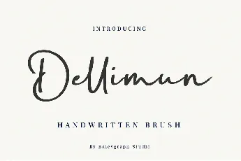 Dellimun font