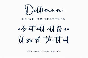 Dellimun font