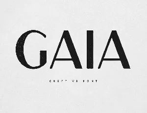 Gaia Sans font