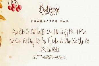 Battgge Brush font