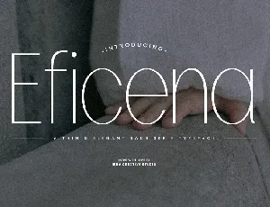 Eficena font