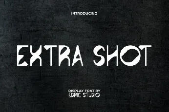 Extra Shot font