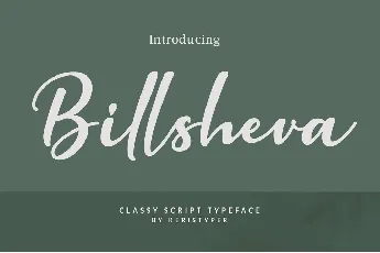 Billsheva font