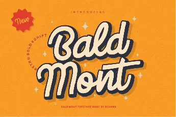 Baldmontfree font