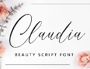 Claudia Script Font