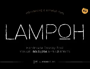 LAMPOH font