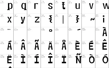 Minikin font