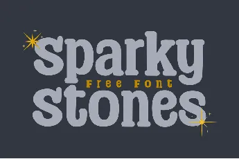 Sparky Stones font