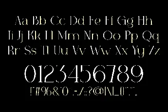 Bonita Serif font