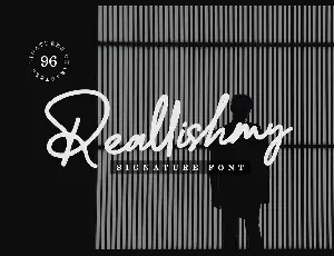 Reallishmy font