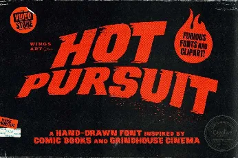 Hot Pursuit font