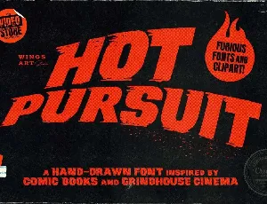 Hot Pursuit font