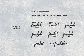 Freakish Demo font