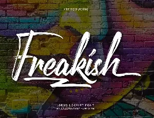 Freakish Demo font