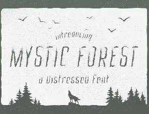 Mystic Forest Free Trial font