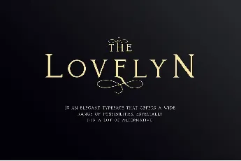 Lovelyn font