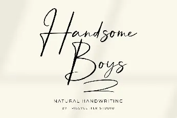 Handsome Boys font