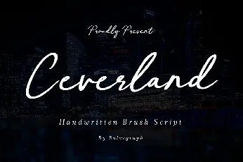 Ceverland font