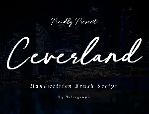 Ceverland font