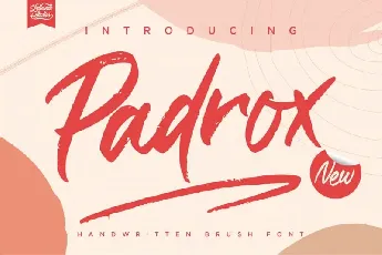 Padrox Brush font